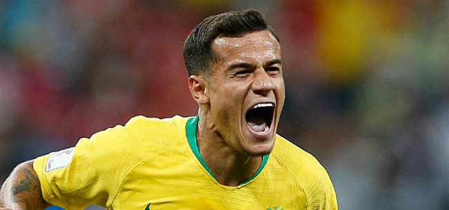Brazilië opent Copa met ruime zege: Coutinho heerst