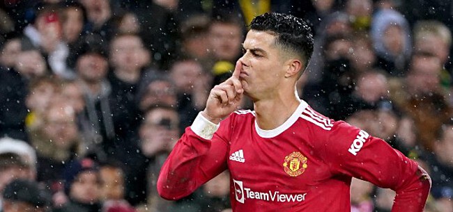 Foto: 'Ronaldo krijgt keiharde uppercut bij Man Utd'