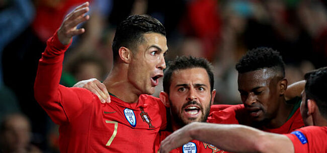 Portugal wint na prangend slot in Servië, vlotte zege voor Frankrijk