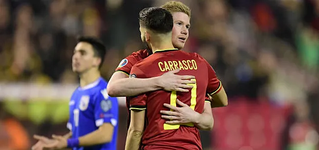 Image: https://www.voetbalimages.be/media/fotos/650x305/0/DeBruyne-Carrasco-RodeDuivels-19-11-2019.webp