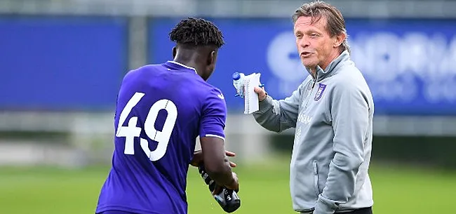 Vercauteren dropt hint over basisploeg Anderlecht