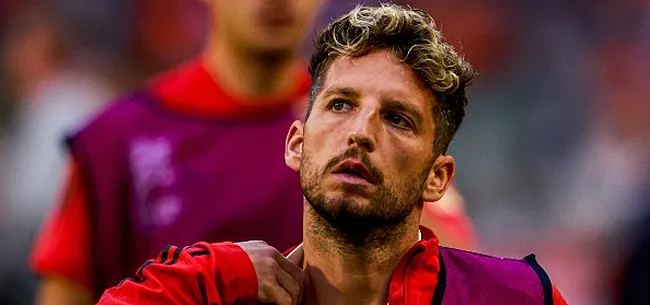 'Dries Mertens in beeld bij Antwerp'