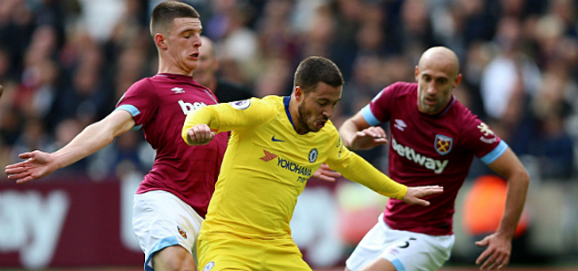 West Ham houdt Hazard af en dient Chelsea eerste puntenverlies toe