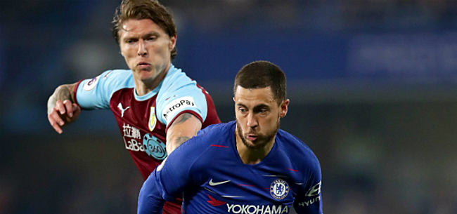 Hazard bijt tanden stuk: Burnley overleeft bestorming op Stamford Bridge