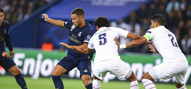 Real ziet af in Parijs, Hazard onzichtbaar: 