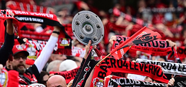 Volksfeest barst los: ongeslagen Leverkusen wint Bundesliga