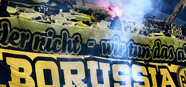 'Fans Dortmund bezorgen hun club meteen een boete'