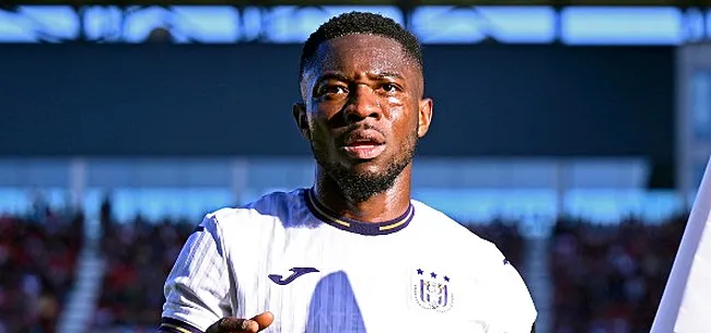 'Amuzu op weg naar Anderlecht-uitgang'