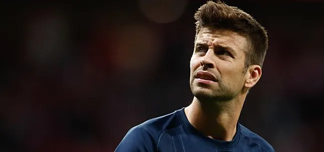 Pique doet boekje open over harde hand Xavi