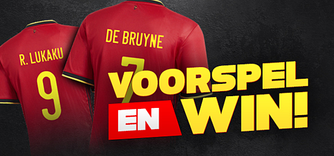 Voorspel België-Portugal en win een shirt van Lukaku of De Bruyne!
