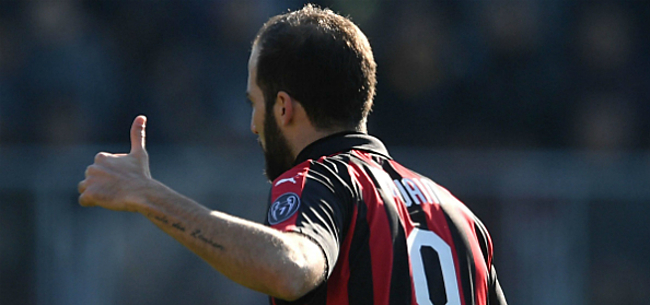 'Milan rekent op vertrek Higuain en meldt zich bij Poolse sensatie'