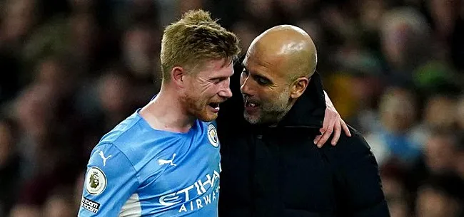 Guardiola reageert hilarisch op wereldgoal De Bruyne