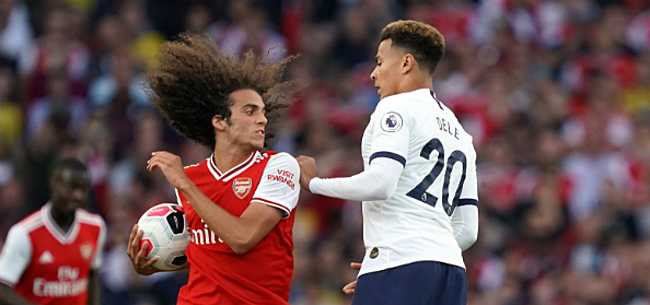 Geladen derby tussen Arsenal en Spurs eindigt op gelijkspel
