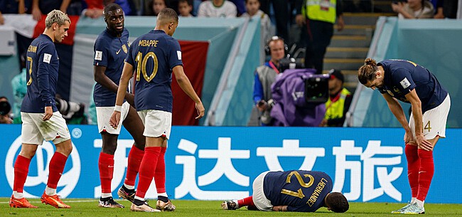 WK-zege eindigt in nieuw drama voor Fransen