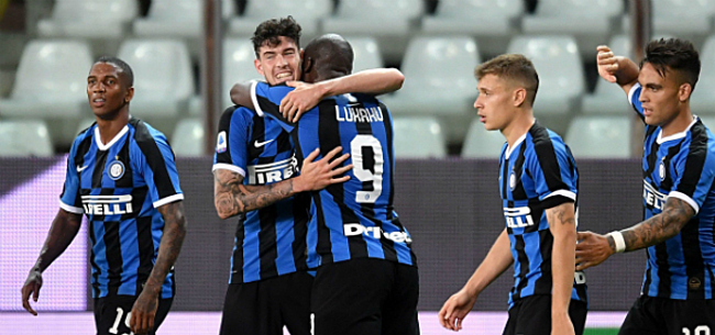 Foto: Inter viert de titel met overtuigende zege tegen Sampdoria