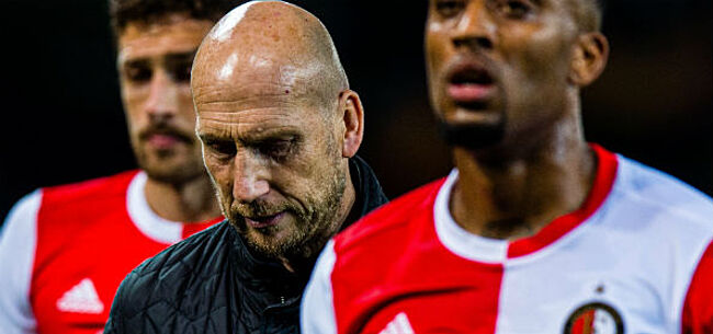 Klap teveel: Jaap Stam beschikt bij Feyenoord