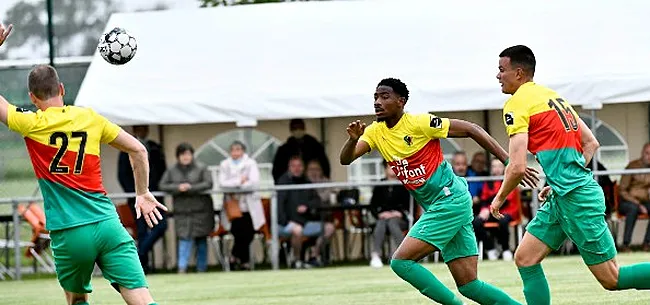 Opsteker voor Oud-Heverlee Leuven tegen Anderlecht, Maertens is