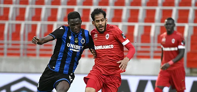 Club Brugge en Antwerp dienen klacht in na racistische tweet richting Haroun