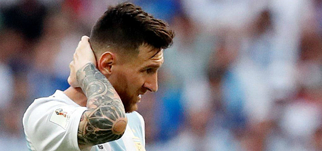 'Afwezige Messi boort Argentinië 450.000 euro door de neus'