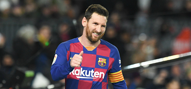 Messi scoort tweeklapper in 500ste zege bij Barcelona