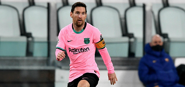 Scorende Messi zorgt voor straf record in Champions League