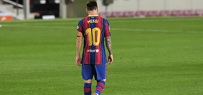 Messi heeft het helemaal verkorven: 