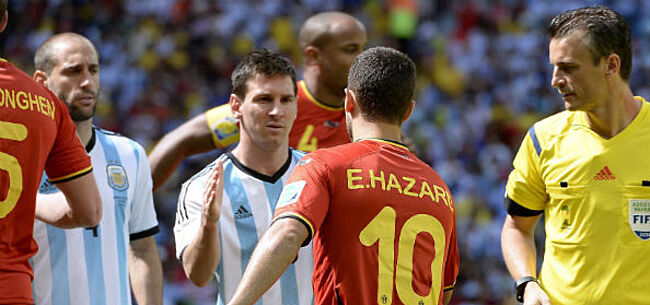 Messi pakt uit met groot compliment aan Hazard