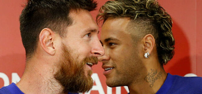 Entourage van Neymar legt Messi het zwijgen op