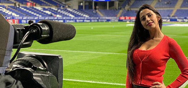 Gek van Spaans voetbal? Sexy María Morán lokt kijkers!