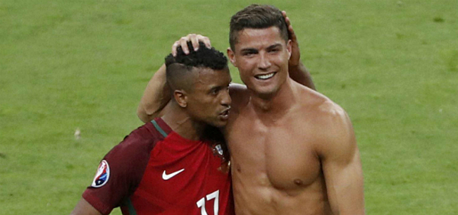 Foto: Nani verklapt volgende bestemming Ronaldo: 