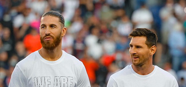 Ramos slaat Messi met verstomming bij PSG