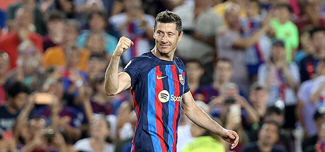 Lewandowski reageert duidelijk op terugkeer Messi