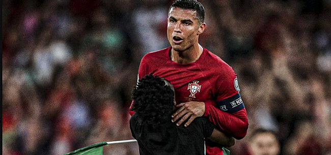 Roberto Martinez en Ronaldo beleven 'schrikwekkend' moment