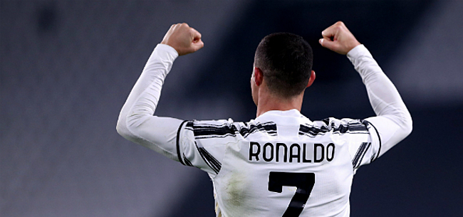 Ronaldo doet klasse gebaar naar uitdagende tegenstander