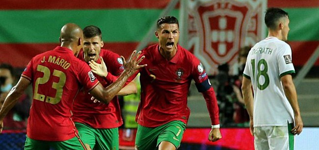Foto: Ronaldo doet Portugese motor aanslaan en pakt punt in Bernabeu