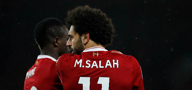 Liverpool 22(!) punten los dankzij scorende Salah en Mané