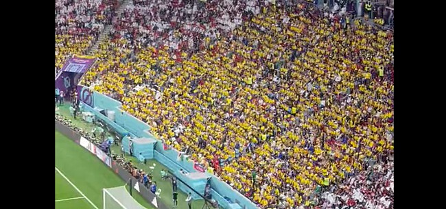 Fans Ecuador gaan wereld rond: 