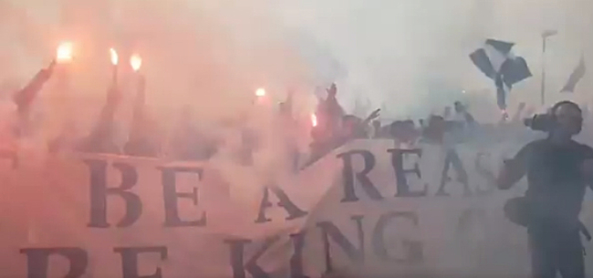 Video: Gent-fans zetten 'Slag om Vlaanderen' in brand
