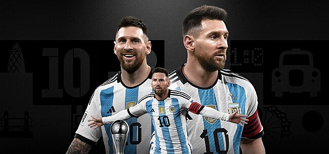 Messi beste speler van 2023, twee Belgen in 'Elftal vh Jaar'