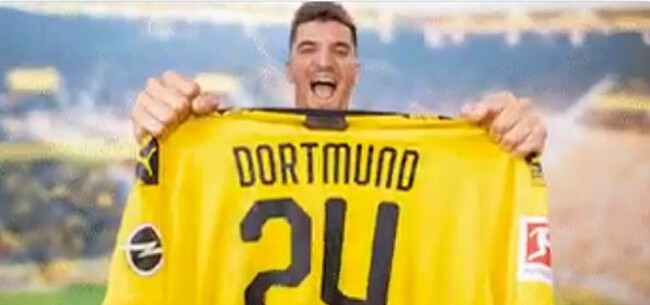 Meunier maakt kennis met Dortmund: 