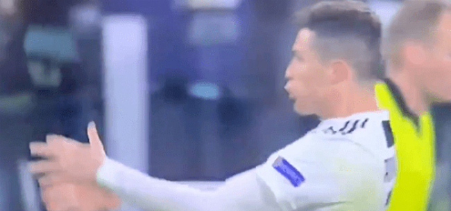 Weergaloze Ronaldo zorgt voor beroering met 'obsceen' gebaar