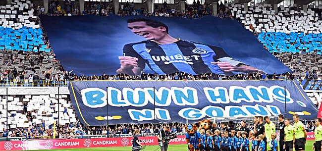 Foto: Club Brugge-fans paaien Vanaken met fraaie tifo