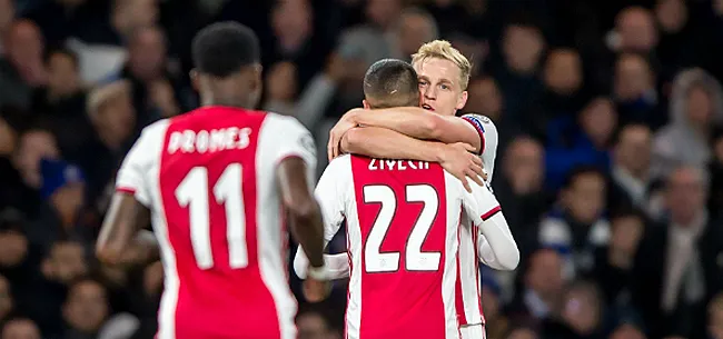 Van de Beek geeft transferstatement af op Ajax-persconferentie