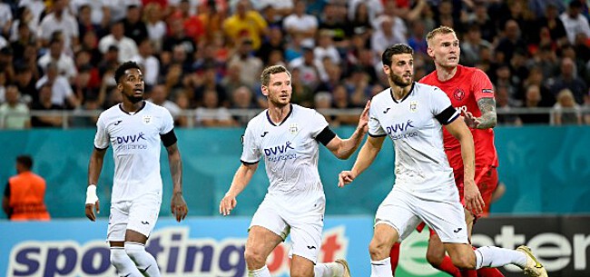 Anderlecht blijft Europees dromen na intense strijd in Roemenië