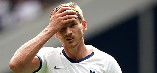 Spurs-fans zijn situatie Vertonghen kotsbeu: 