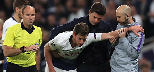 Tottenham komt met nieuws over blessure Vertonghen