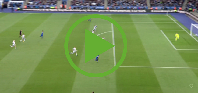 VIDEO: Vardy zet Leicester op voorsprong tegen Everton