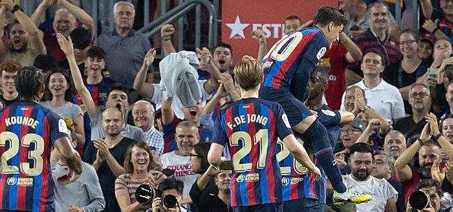 Barça beslist Clasico in blessuretijd en heeft vrije baan naar titel