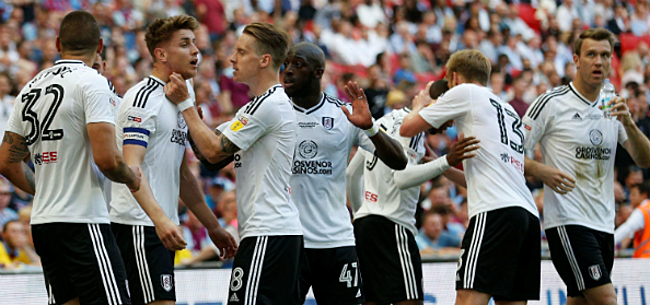 Fulham promoveert naar Premier League ondanks rood Odoi