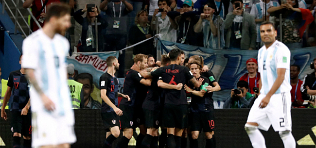 Sterk Kroatië brengt Messi en co in grote problemen